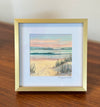 Margaret river pink glow gold frame